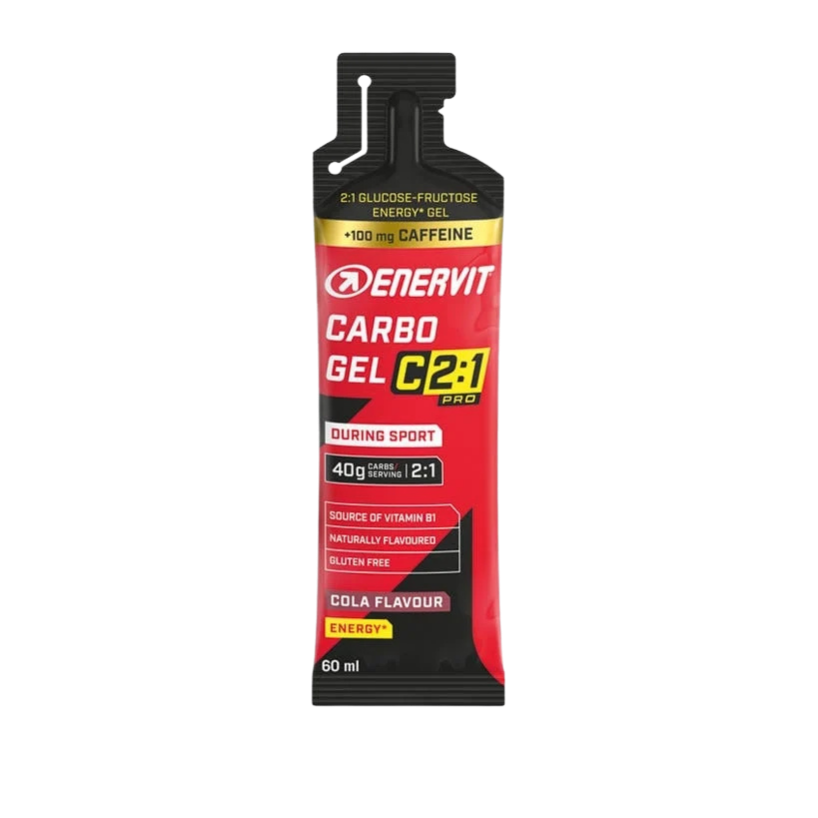 Enervit Carbo Gel C2:1PRO Cola with caffeine