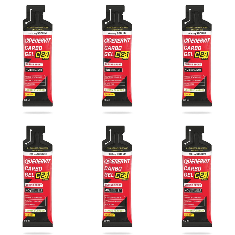Enervit Carbo Gel C2:1PRO Lemon with Sodium