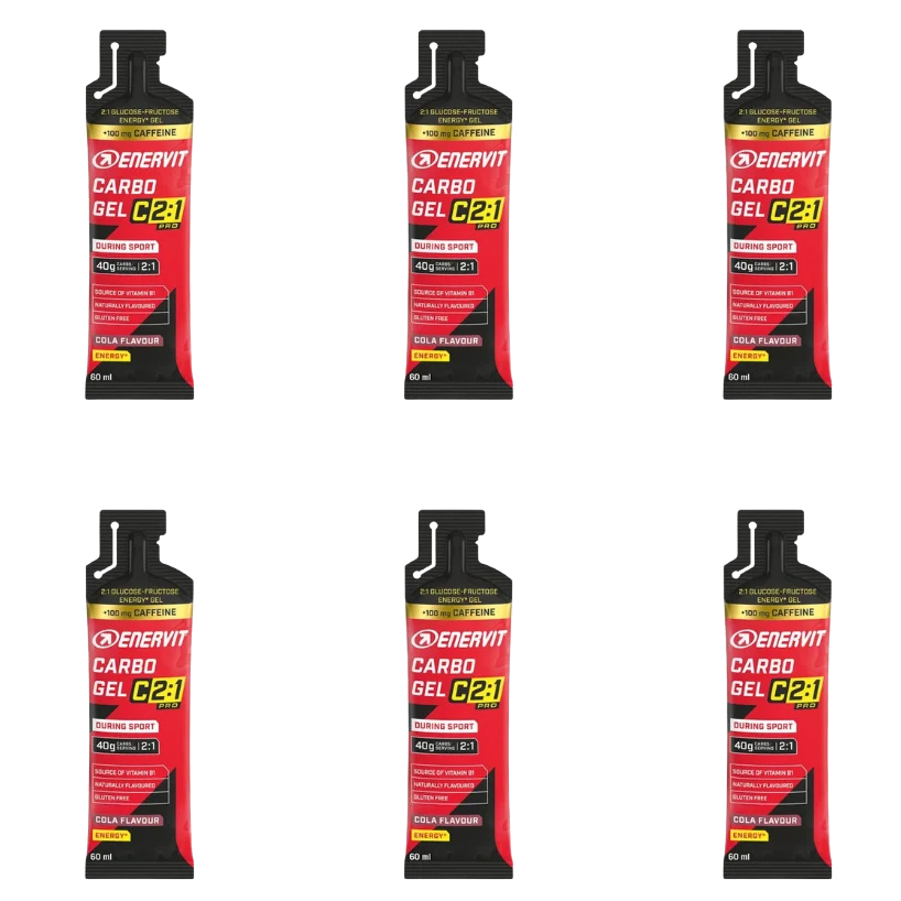 Enervit Carbo Gel C2:1PRO Cola with caffeine