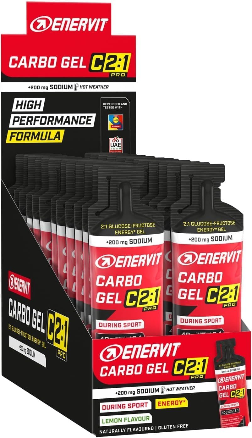 Enervit Carbo Gel C2:1PRO Lemon with Sodium