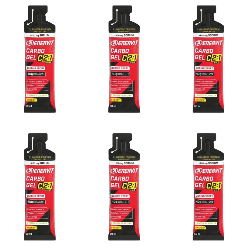 Enervit Carbo Gel C2:1PRO Lemon with Sodium