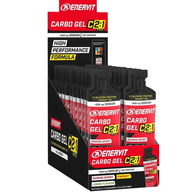 Enervit Carbo Gel C2:1PRO Lemon with Sodium